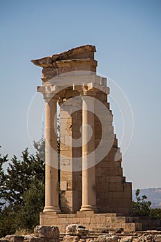 Kourion ( ÎšÎ¿ÏÏÎ¹Î¿Î½), Cyprus. Sanctuary of Apollo Hylates 2